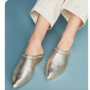 Anthropologie Pour La Victoire Giselle Gold